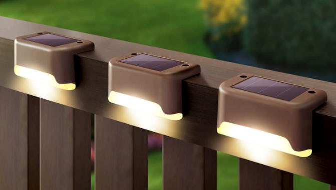 DenicMic Solar Deck Lights (16-Pack)