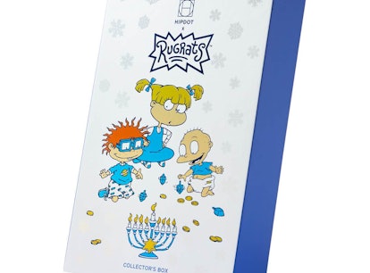 Hipdot's "Rugrats" Chanukah Collectors box with all the makeup products.