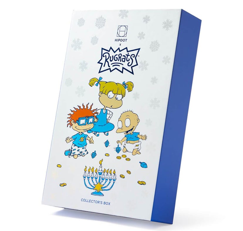 Hipdot's "Rugrats" Chanukah Collectors box with all the makeup products.