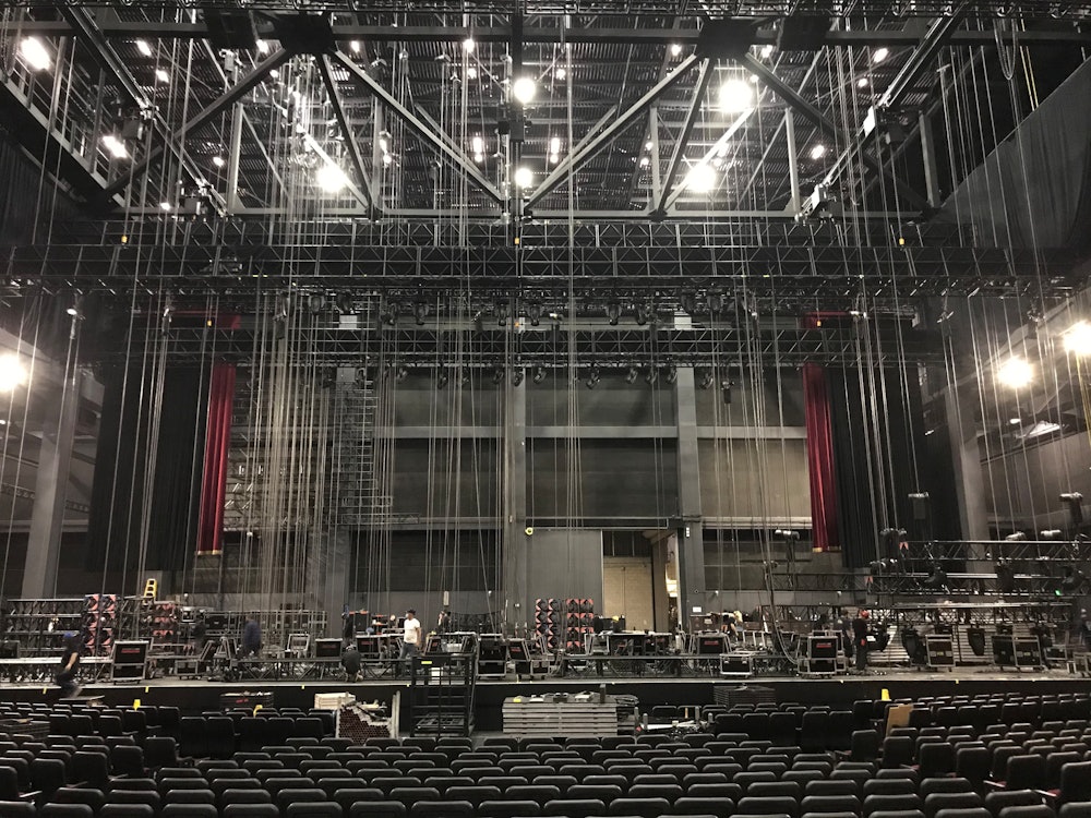 Game Awards 2021 stage construction 