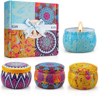 LGJDF Scented Candles Set (4-Pack)