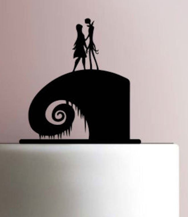 Jack and Emily cake topper