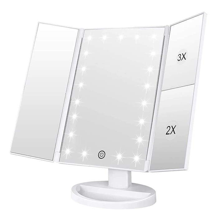 WEILY Lighted Makeup Mirror