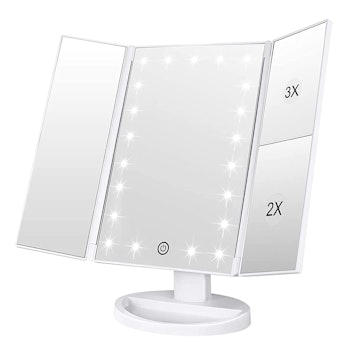 WEILY Lighted Makeup Mirror