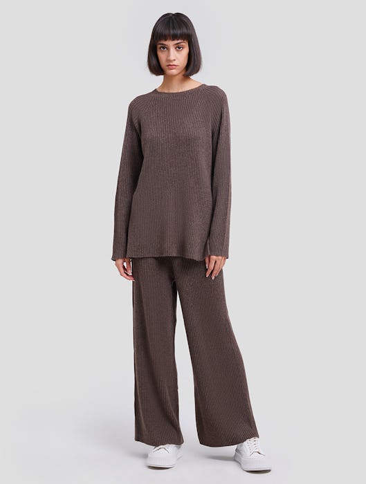 Cashmere Comfort Rib-Knit Set