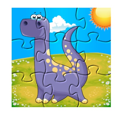 App icon for kids puzzle game