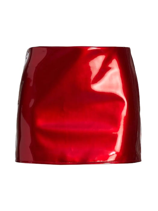 Low Slung Mini Skirt  