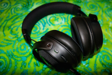 Kraken V3 Hypersense headphones with limited button selection