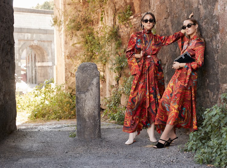 From left: Delfina Delettrez Fendi and Leonetta Luciano  Fendi. All fashion and accessories (through...