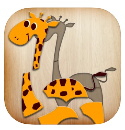 App icon for kids puzzle game