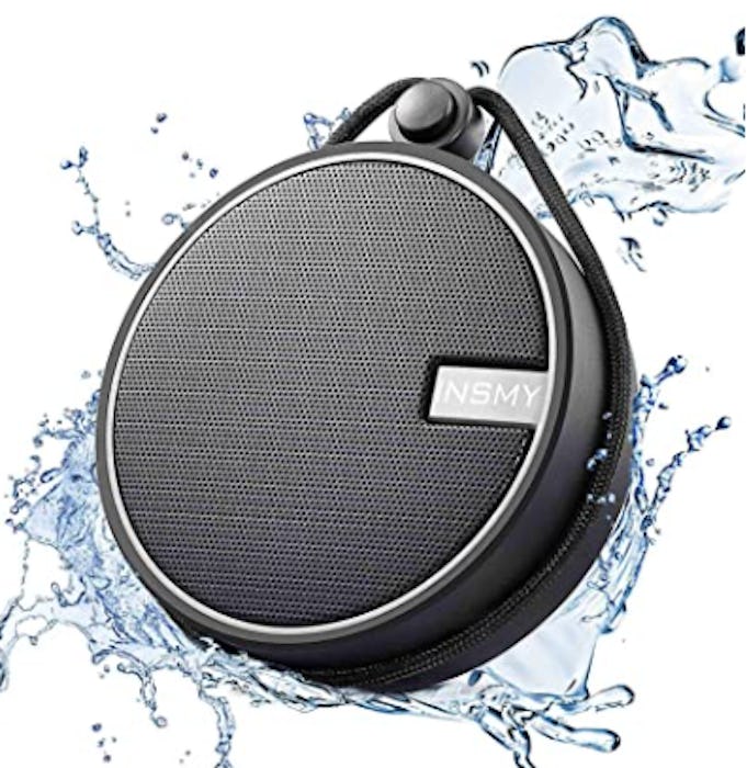 INSMY IPX7 Waterproof Shower Bluetooth Speaker