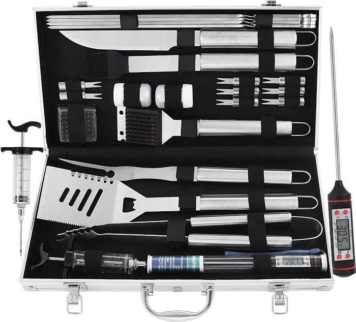 Grilljoy BBQ Grill Tool Set (24 Pieces)