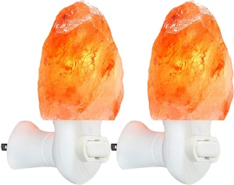 Spantik Himalayan Salt lamp Night Light (2-Pack)