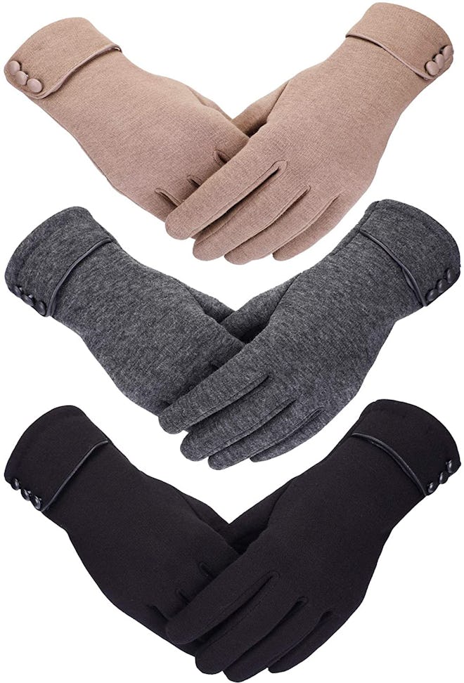 Patelai Touchscreen Gloves (3-Pair)