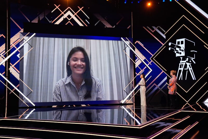 Emma Radacanu at the Sports Personality Of The Year
