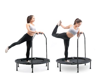 Marcy Trampoline Cardio Trainer with Handle