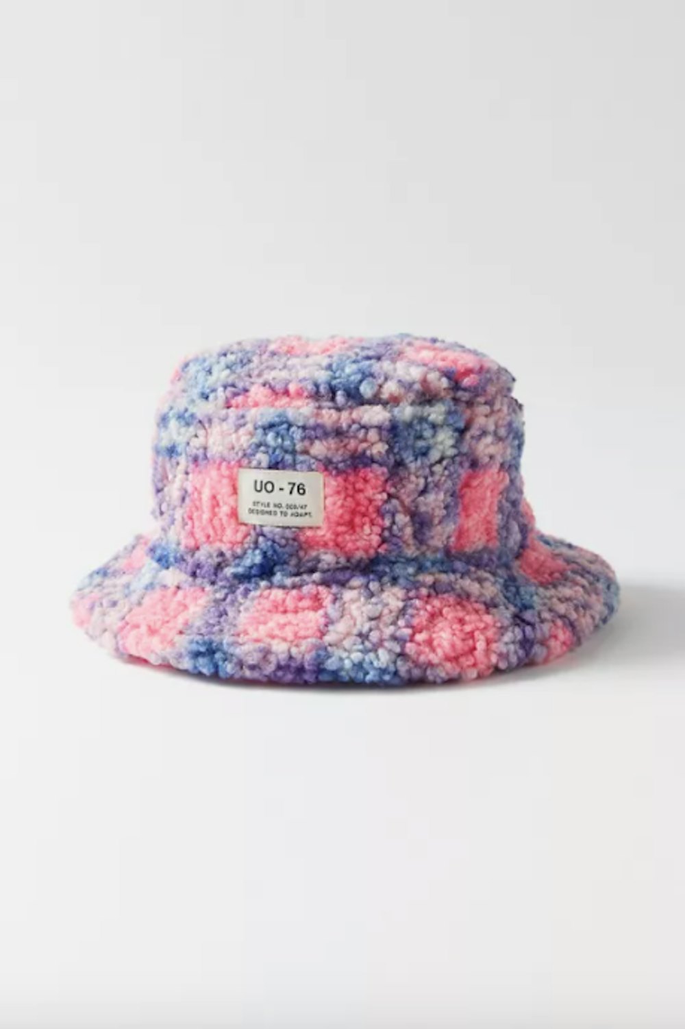 UO Printed Sherpa Bucket Hat