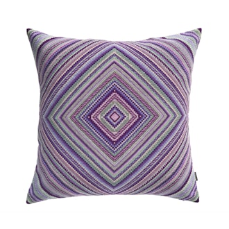 Kissweh Pillow Petra Squares - Lilac