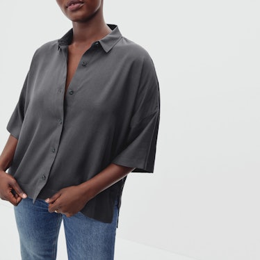 The Drapey Square Shirt Everlane