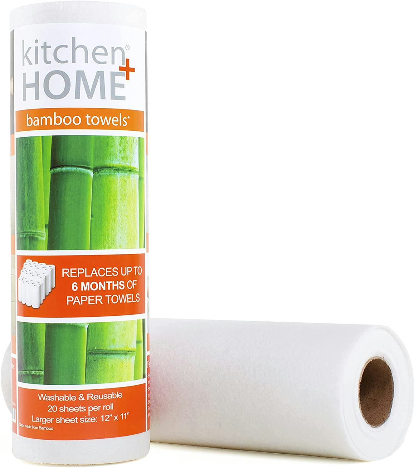 Kitchen + Home Bamboo Reusable Rayon Towels