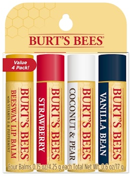  Burt's Bees Lip Balm Stocking Stuffer (4-Pack)