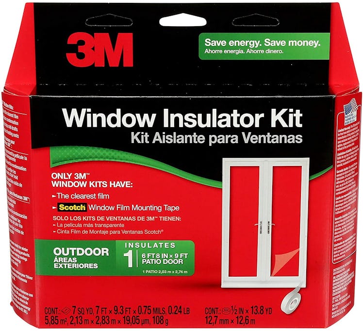 3M Outdoor Patio Door Clear Insulation Kit