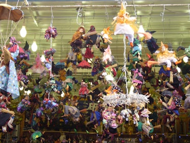La Befana dolls and figures for sale. 