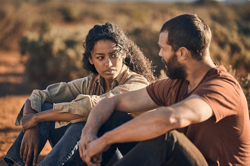 Shalom Brune Franklin and Jamie Dornan star in The Tourist.