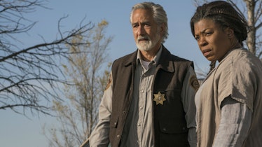 David Strathairn as Ellis and Lorraine Toussaint as Bo in Fast Color