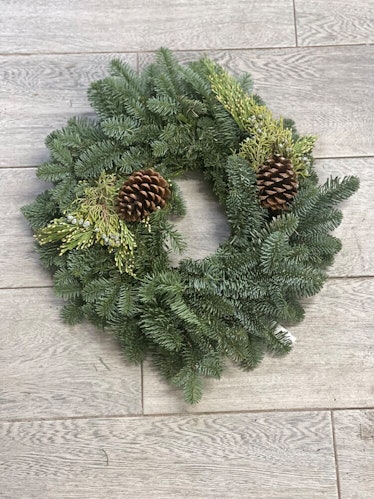 Mixed Green Wreath - Assorted