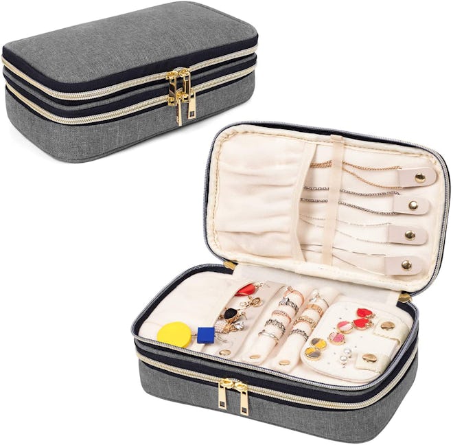 Teamoy Double Layer Jewelry Organizer