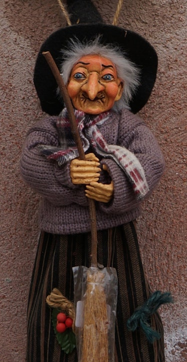 a doll of La Befana the italian christmas witch