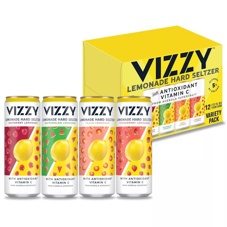 Here's how to get free Vizzy hard seltzer for holiday 2021 flight delays.