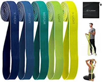 YUNMAI Pull up Resistance Bands (5-Pack)