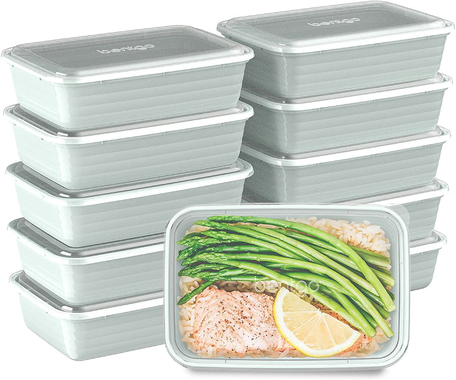 Bentgo 1-Compartment Meal Prep Containers (10-Pack)