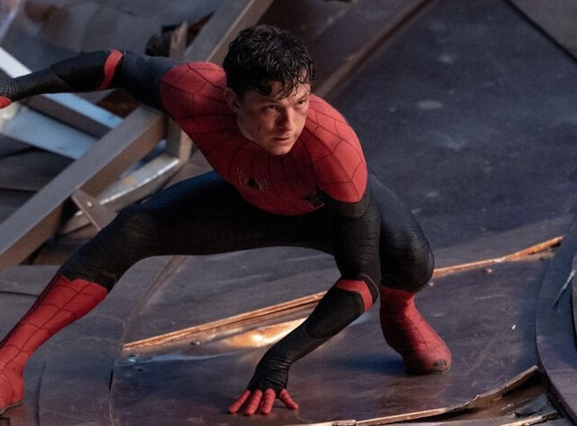 Tom Holland as Peter Parker in Spider-Man: No Way Home