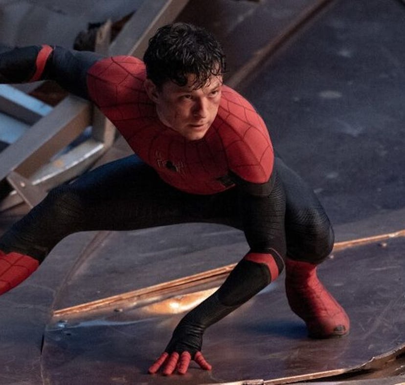 Tom Holland as Peter Parker in Spider-Man: No Way Home