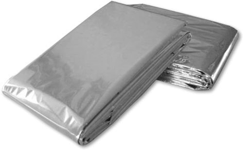 Mylar Science Purchase Emergency Thermal Blankets (5-Pack)
