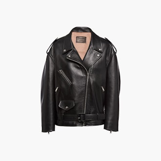 Prada Leather Biker Jacket