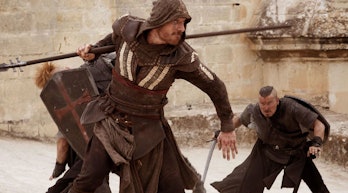 assassins creed movie historical combat