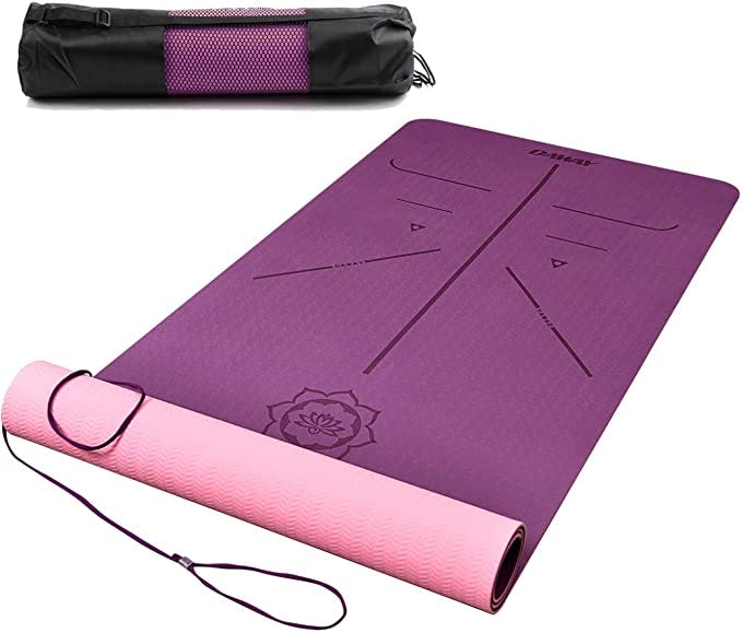 DAWAY Y8 Wide Thick Workout Exercise Mat