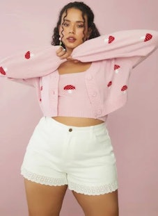 Sugar Thrillz TOTALLY OUT OF TOUCH MUSHROOM SWEATER SET