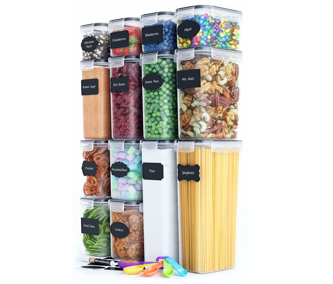 Chef&rsquo;s Path Airtight Food Storage Containers Set (14-Pieces)