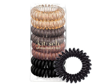  Kitsch Spiral Hair Ties (8-Pieces)