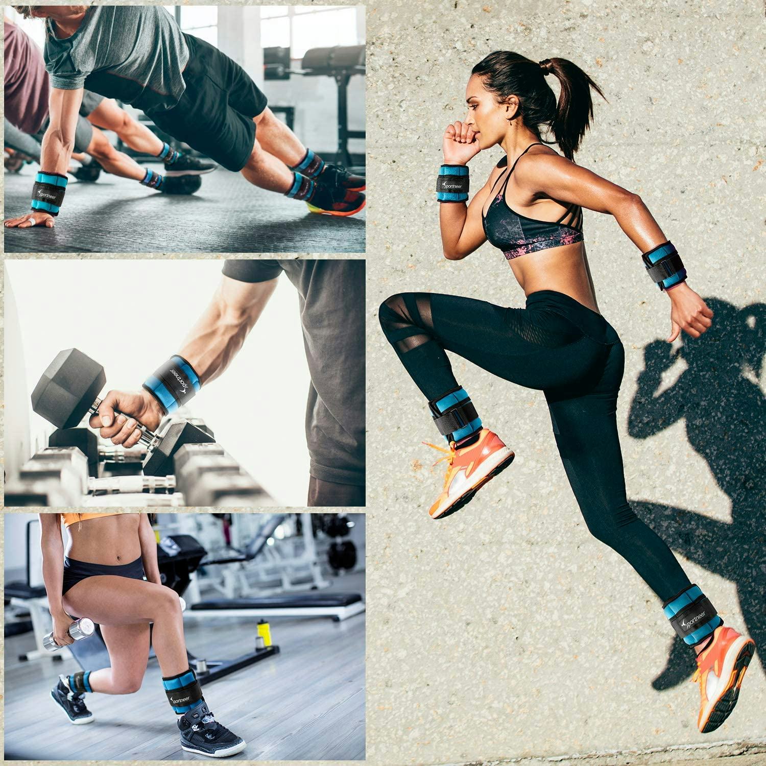 Sportneer Adjustable Ankle Weights