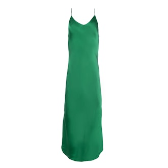 Dannijo Emerald Midi Slip Dress