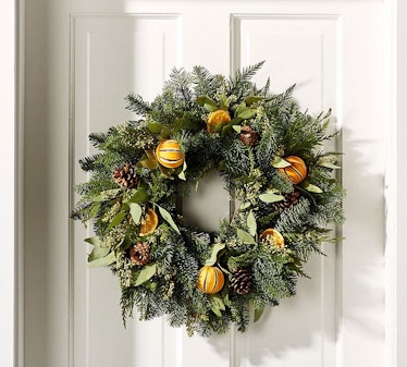 Fresh Holiday Citrus Wreath