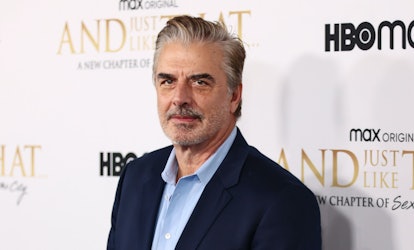 Chris Noth at the premiere of "And Just Like That"