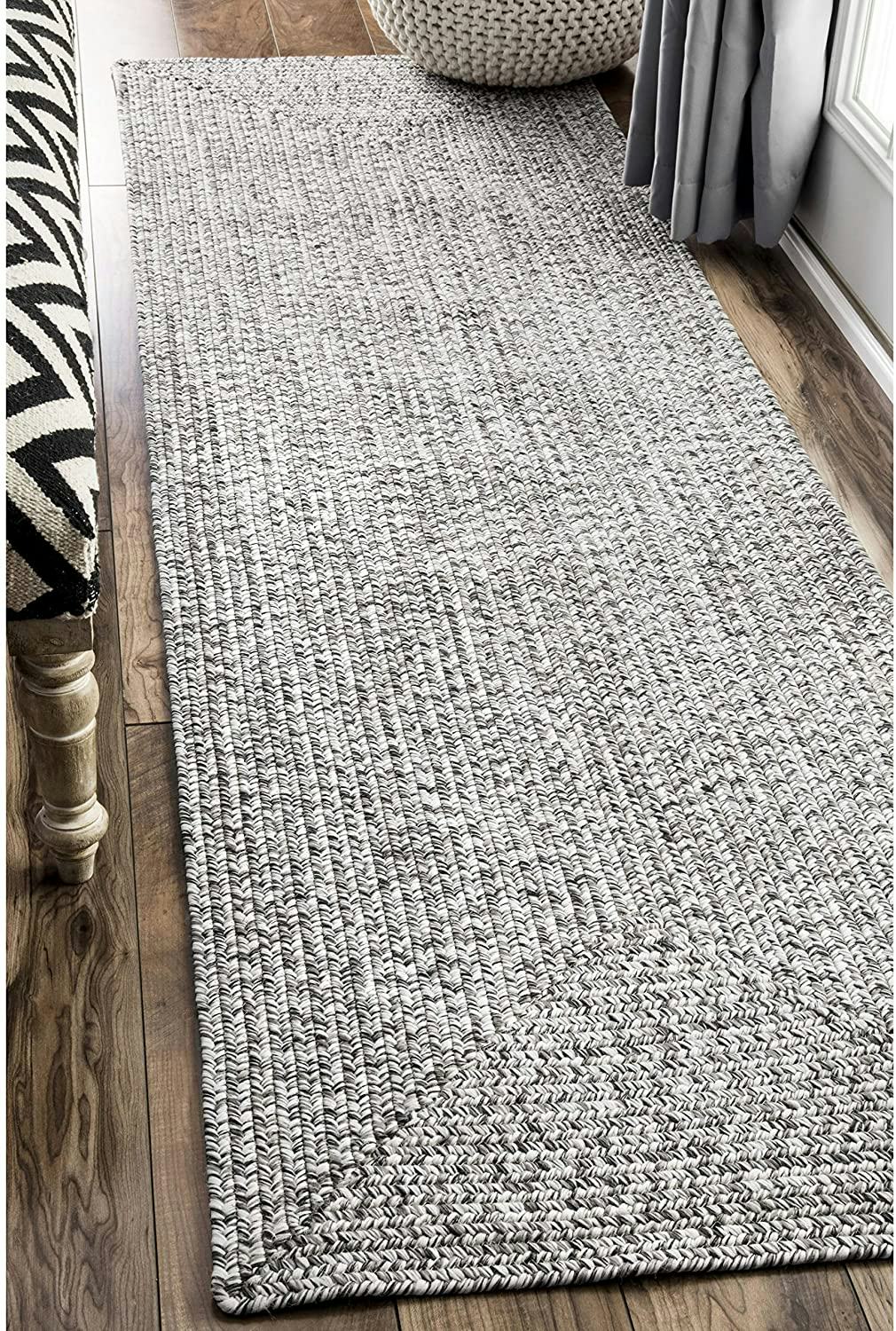 The 6 Best Kitchen Rugs For Hardwood Floors   262649bd 764d 4871 A38c 6f5c15e10d45 Nuloom Braided Indoor Outdoor Best Kitchen Rugs For Hardwood Floors 