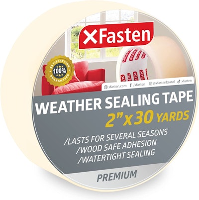 XFasten Transparent Window Weather Sealing Tape